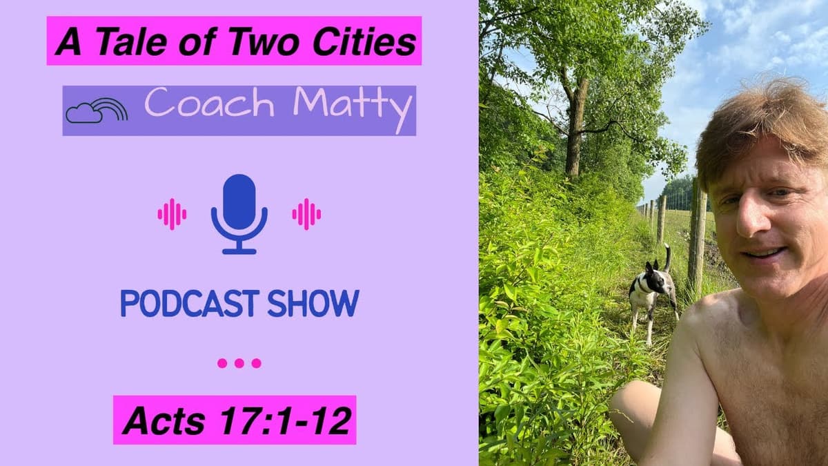 A Tale of Two Cities (Acts 17:1-12) - Bible cover