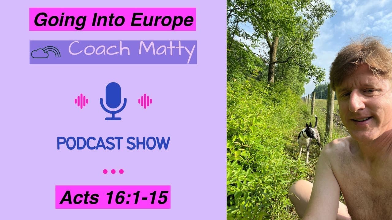 Going Into Europe (Acts 16:1-15) - Bible cover