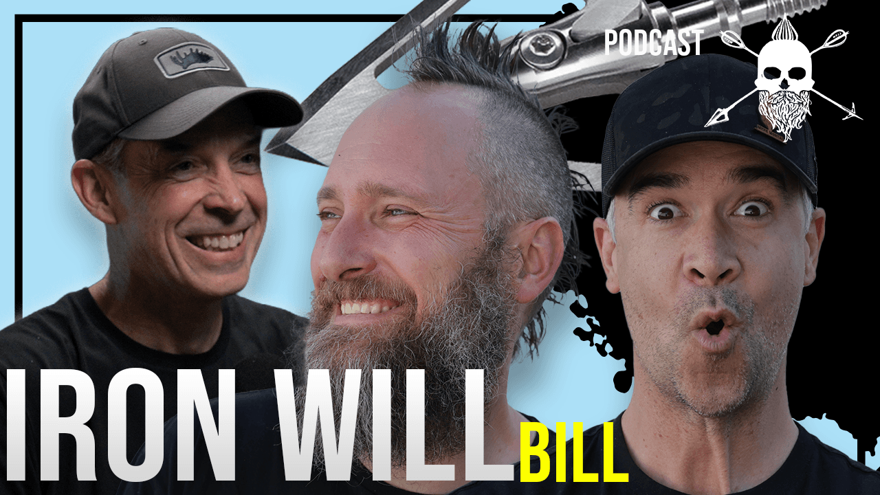 "IRON WILL Bill" Will he make a mechanical broadhead? - Podium Archer podcast cover