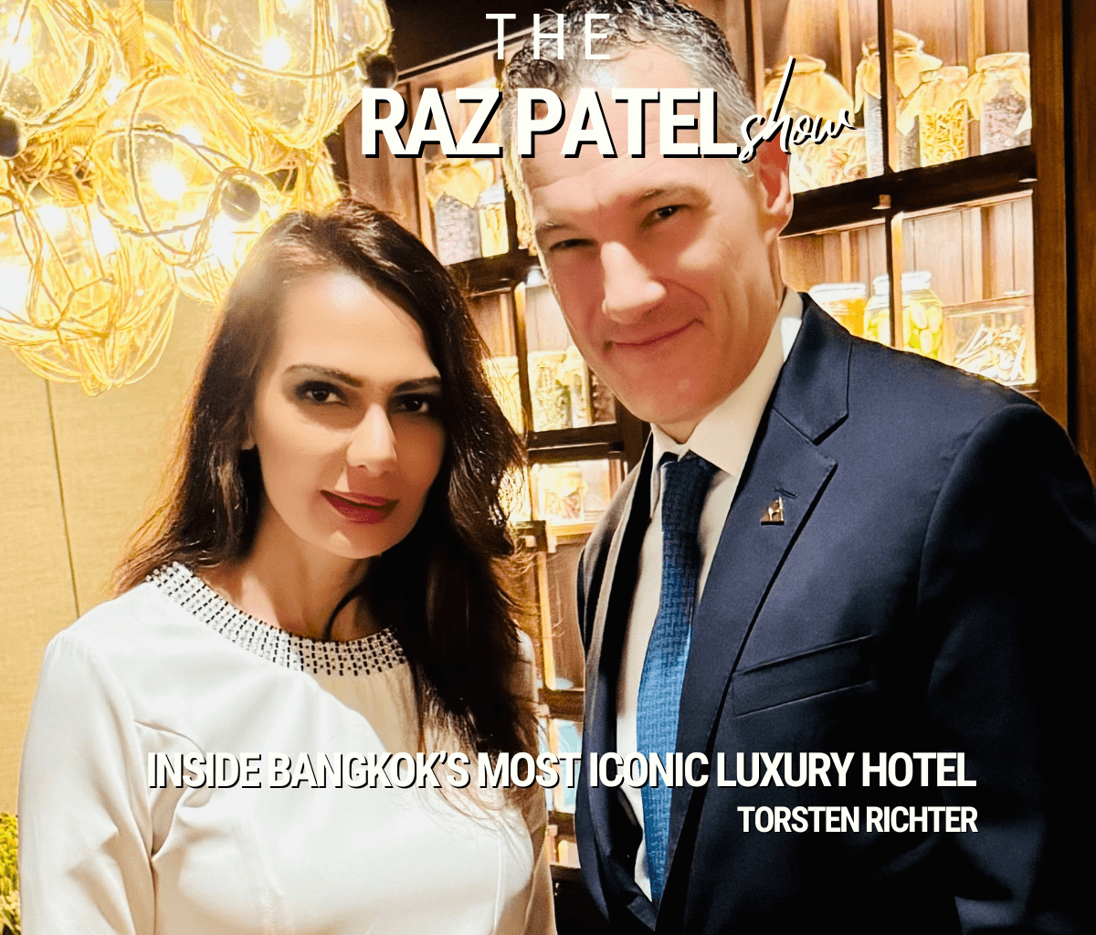The Secret Behind Every 5-Star Hotel | Torsten Richter | The Raz Patel Show | S3 EP24 - The Raz Patel Show cover