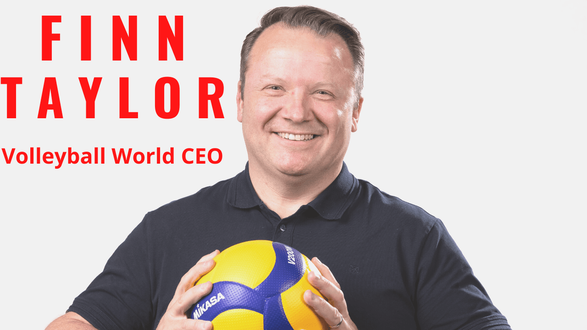 Finn Taylor, Volleyball World CEO, is out to build a legacy in beach volleyball - SANDCAST: Beach Volleyball with Tri Bourne and Travis Mewhirter cover
