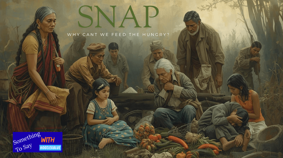 SNAP. Why Can't We Feed The Hungry? - The hoosierblue63’s Podcast cover