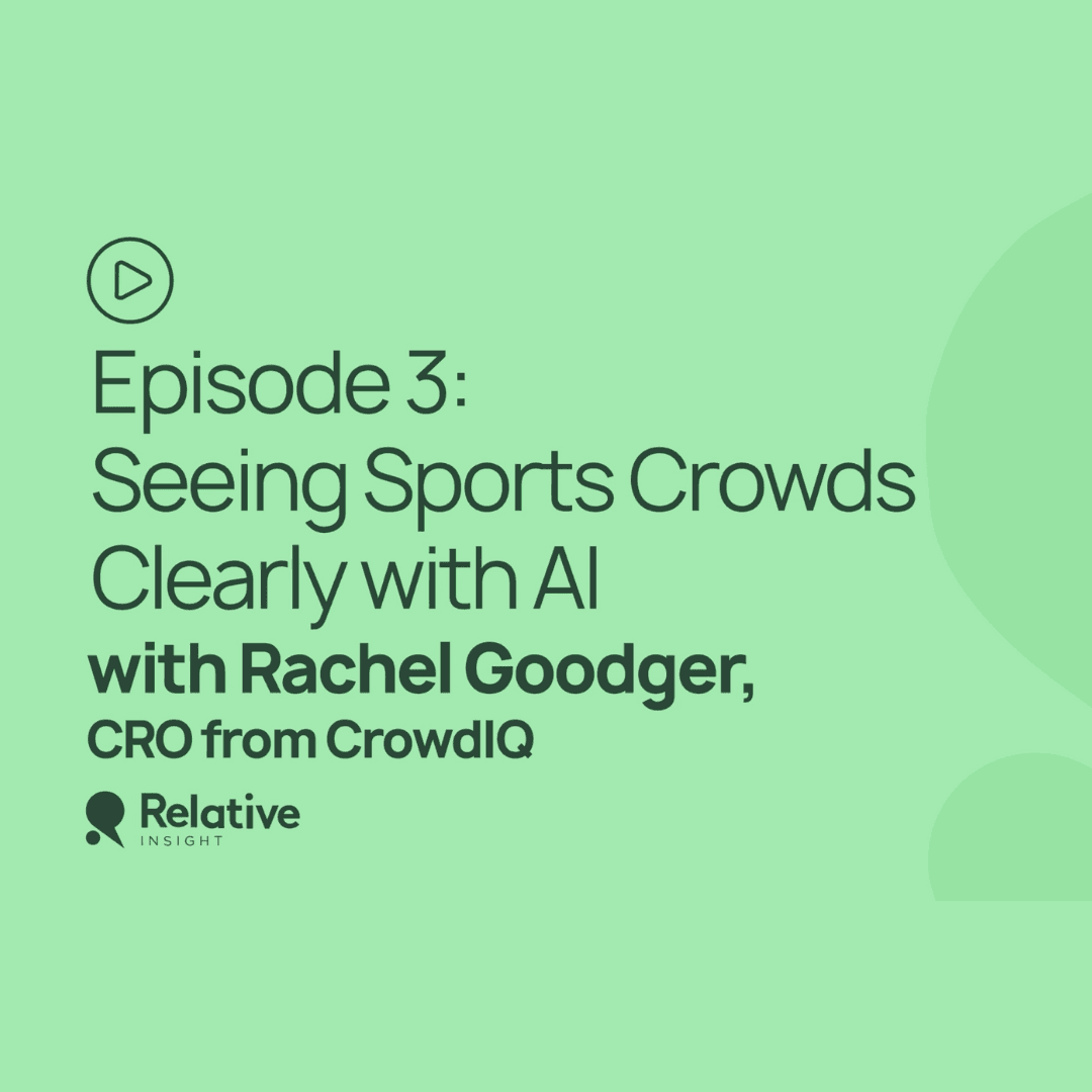 Episode 3: Seeing Sports Crowds Clearly with AI with Rachel Goodger - Voices to Action cover