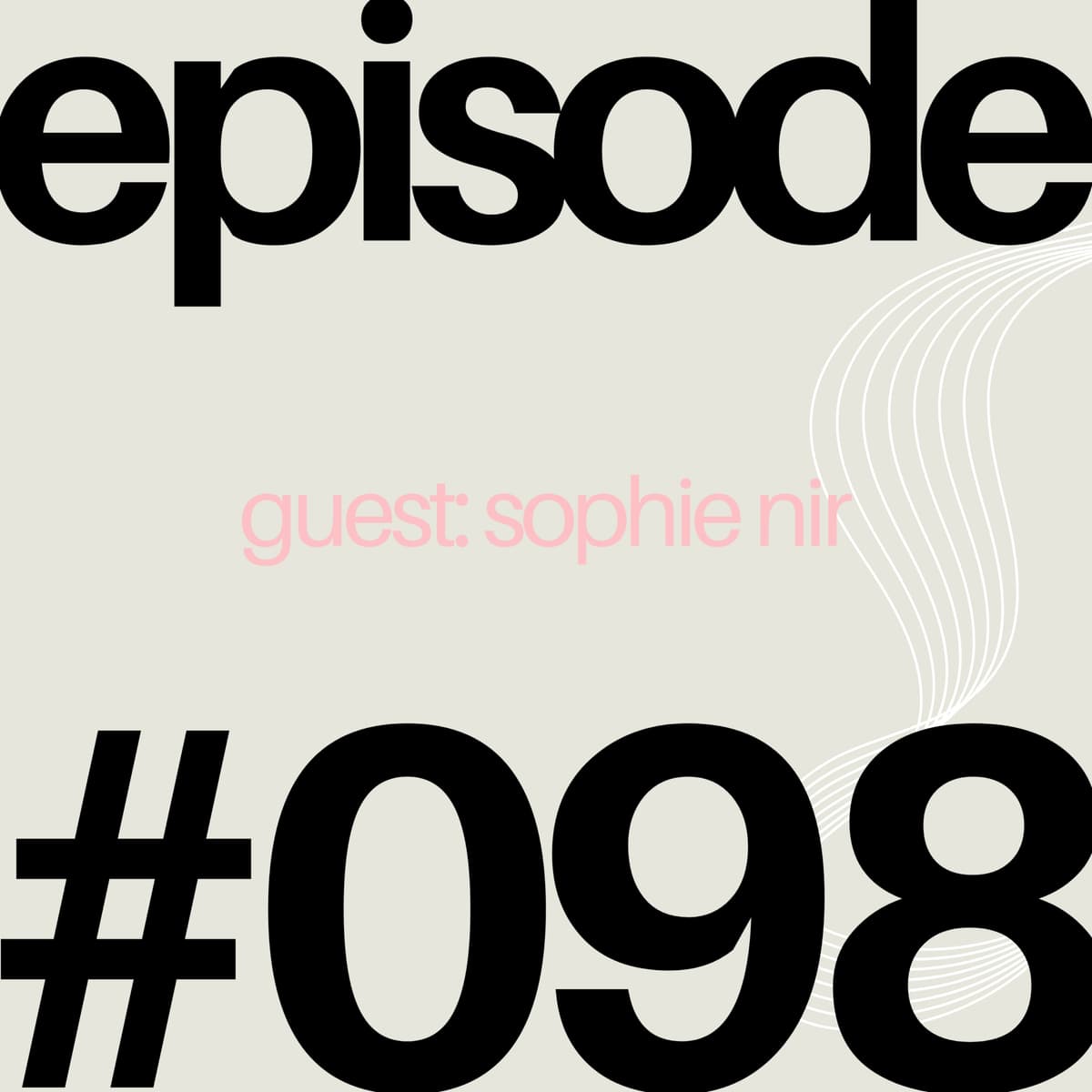 Fighting Stigma & Misinformation with Sophie Nir | #098 - Secondhand Therapy cover