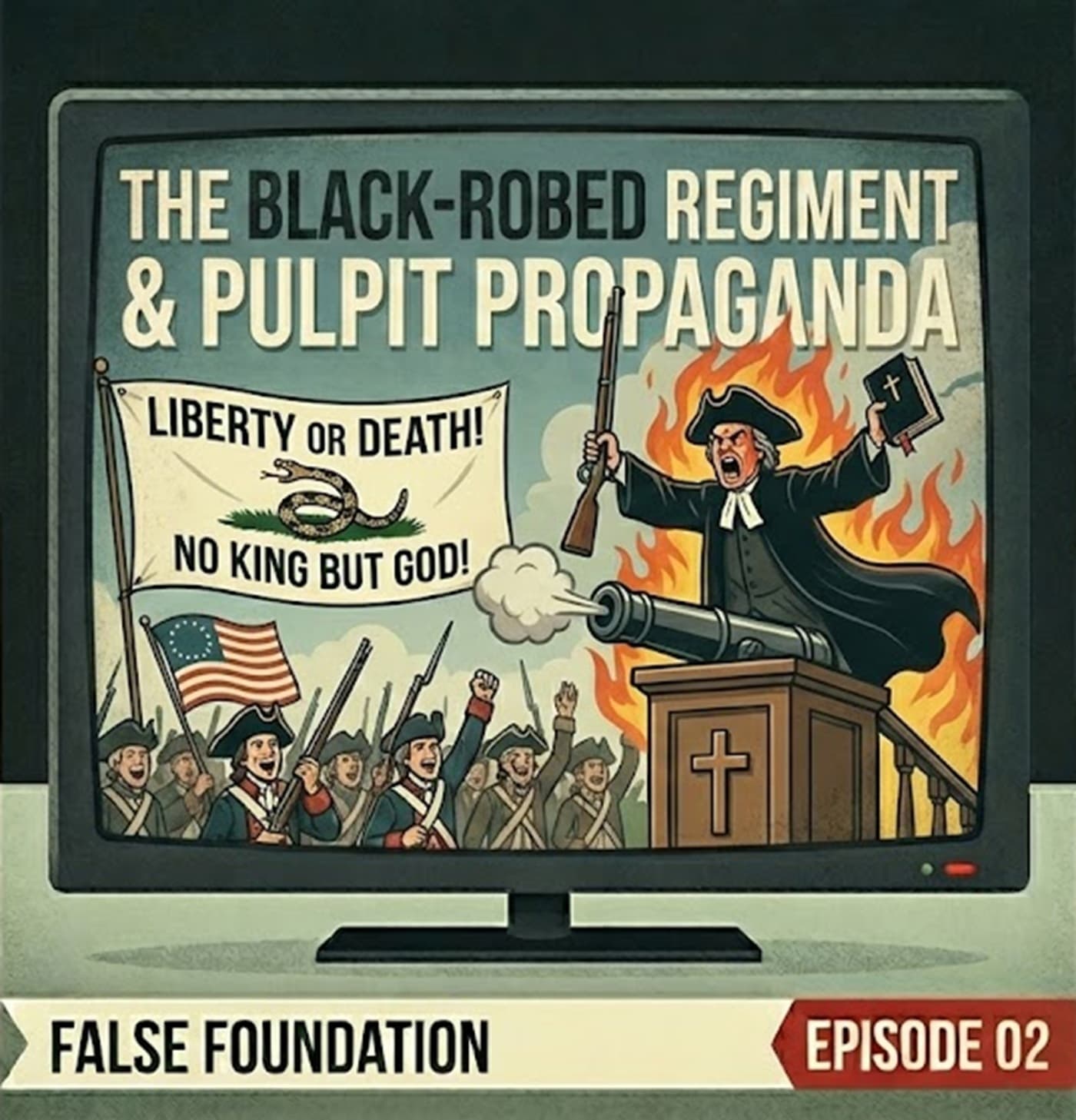 Rhetorical Stolen Valor: The Patriot Pastor Exposed - False Foundation cover