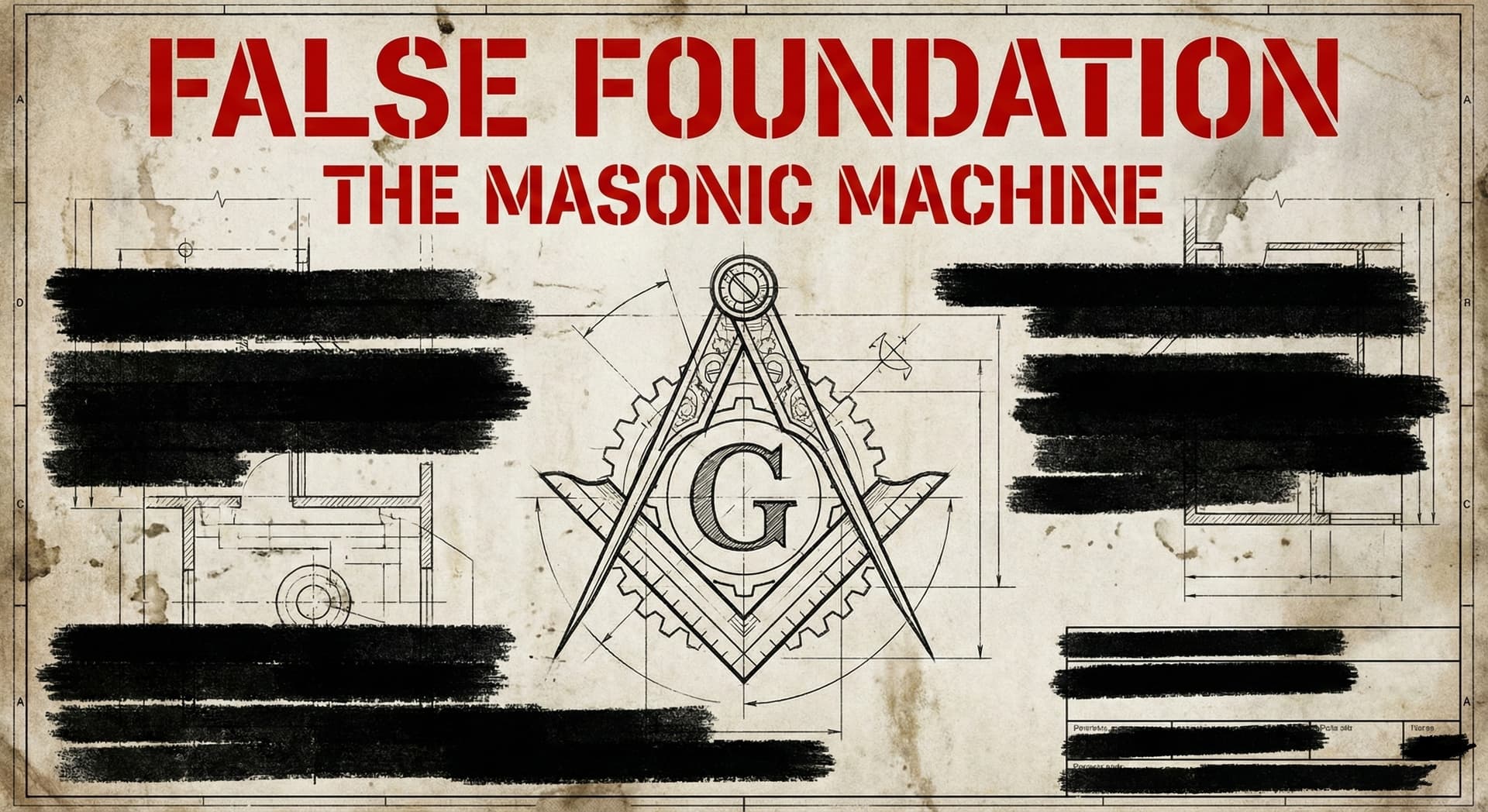 The Masonic Blueprint: How Lodges, not Churches, Built the Republic - False Foundation cover