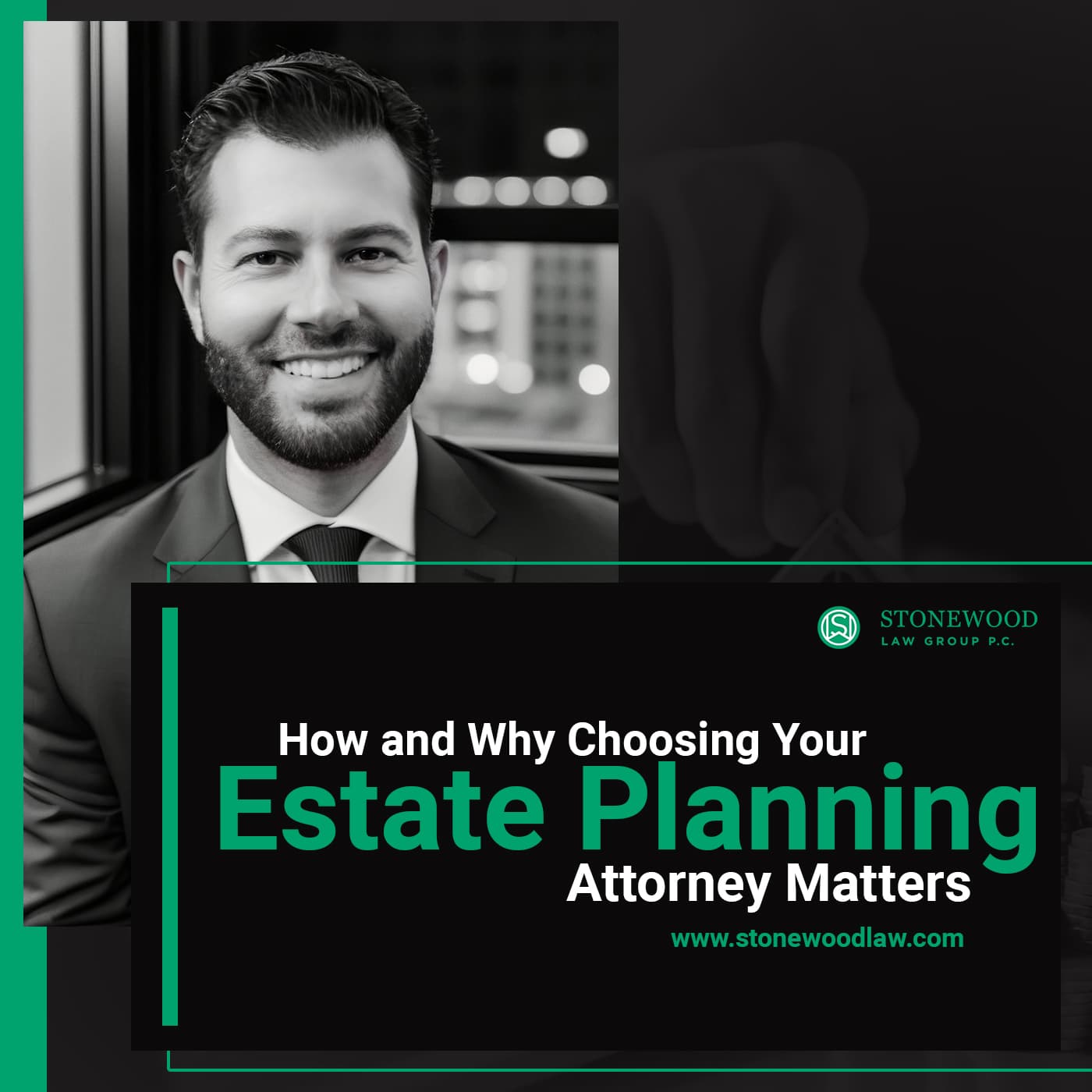 How and Why Choosing Your Estate Planning Attorney Matters - Protecting Your Legacy with Estate Planning cover