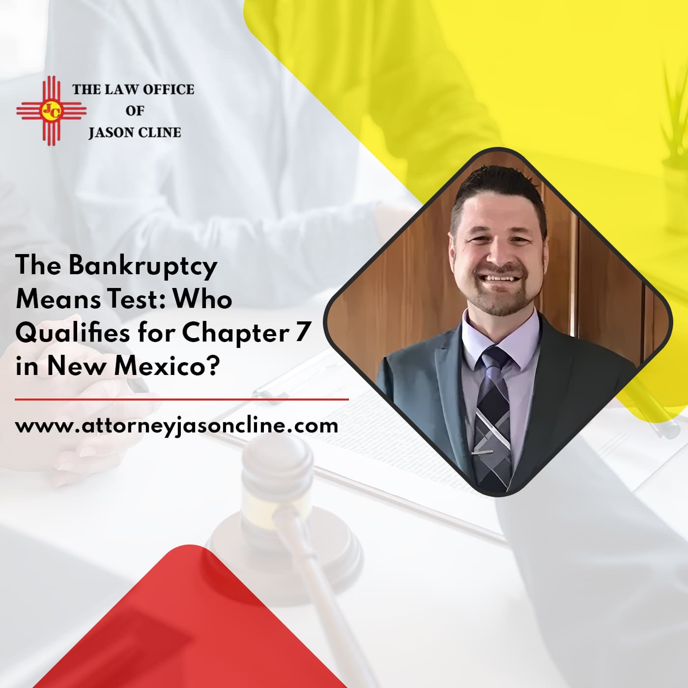 The Bankruptcy Means Test: Who Qualifies for Chapter 7 in New Mexico? - Fresh Start with Jason Cline cover