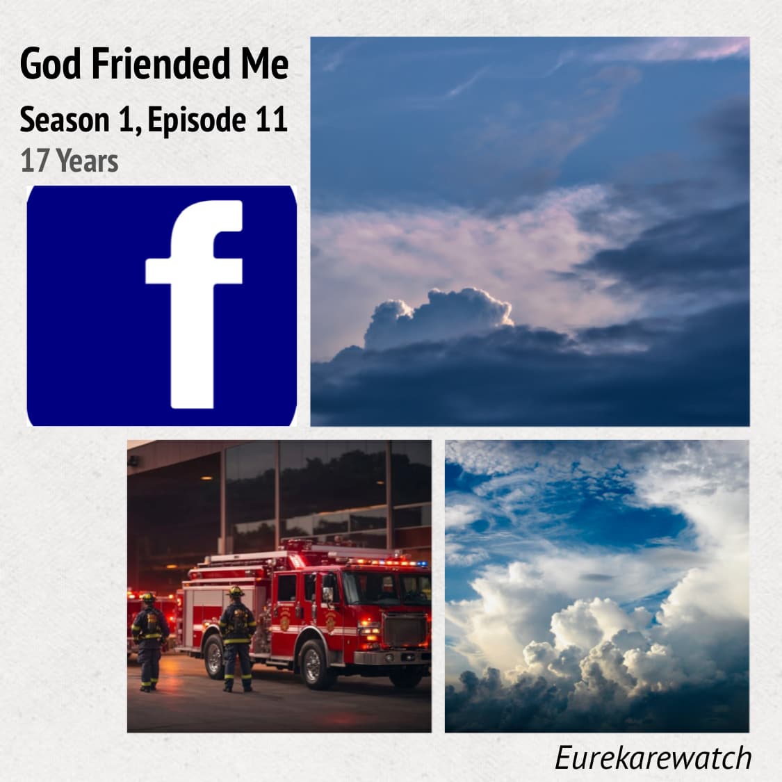 GFM-S1E11 17 Years - Yeah, THAT Can’t Be Good - A Eureka, Wonderfalls and God Friended Me rewatch cover