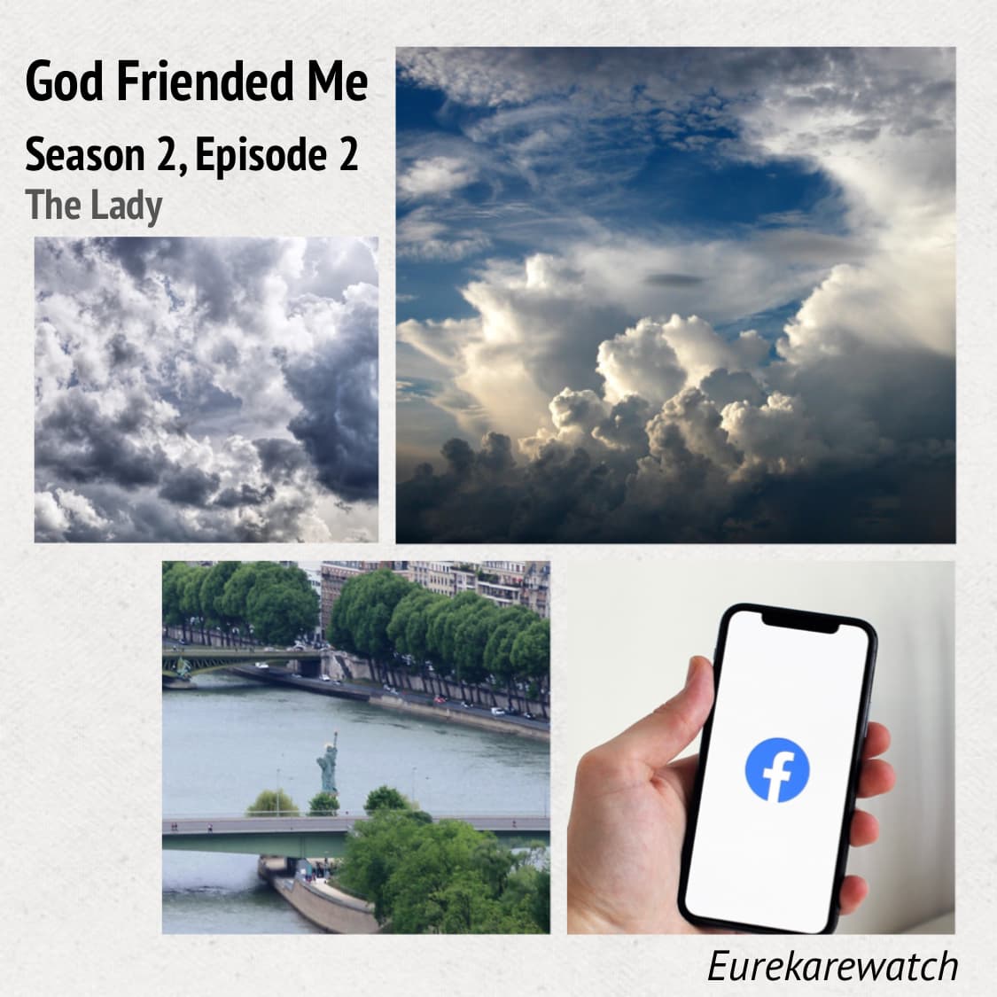 GFM-S2E2 The Lady - Yeah, THAT Can’t Be Good - A Eureka, Wonderfalls and God Friended Me rewatch cover