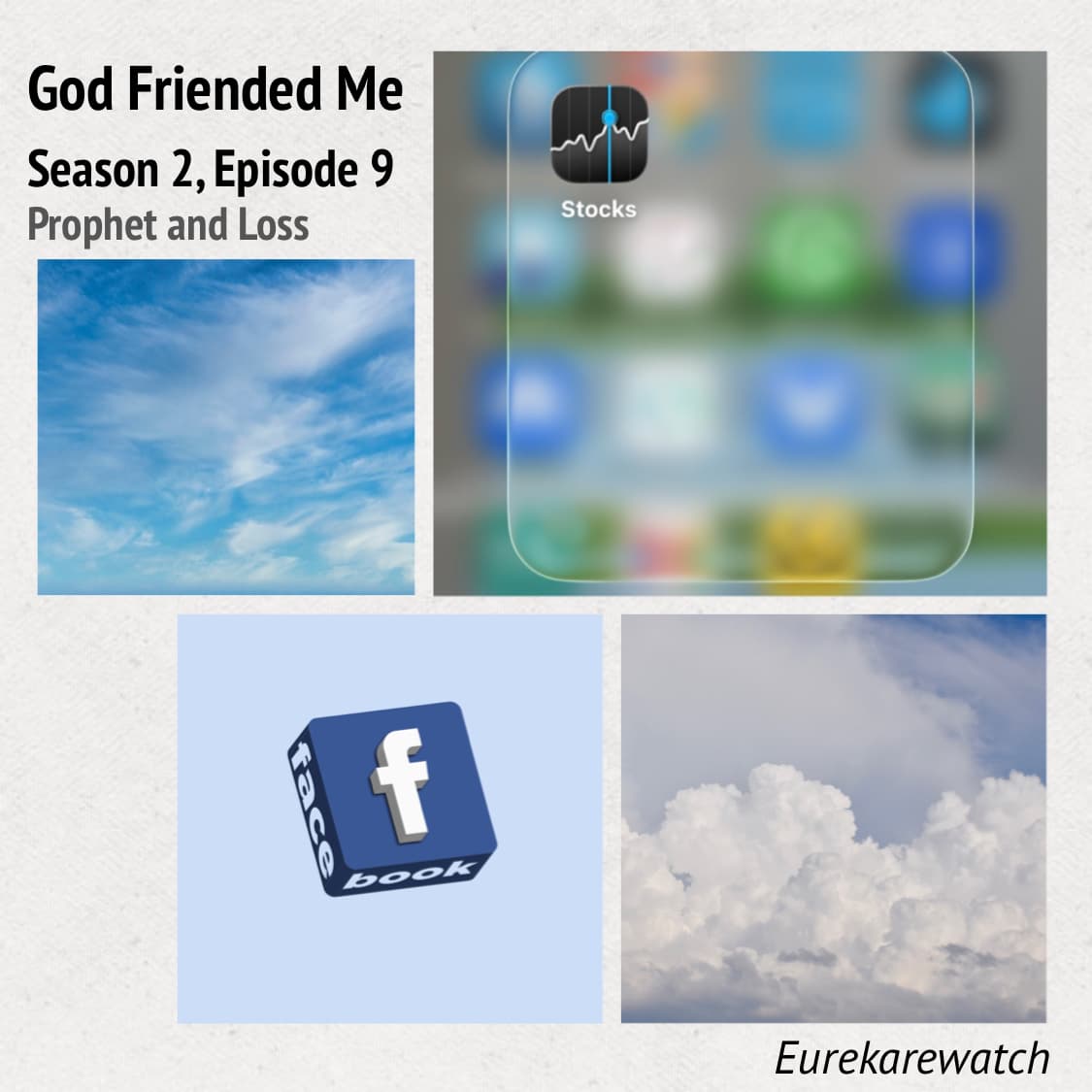 GFM-S2E9 Prophet and Loss - Yeah, THAT Can’t Be Good - A Eureka, Wonderfalls and God Friended Me rewatch cover