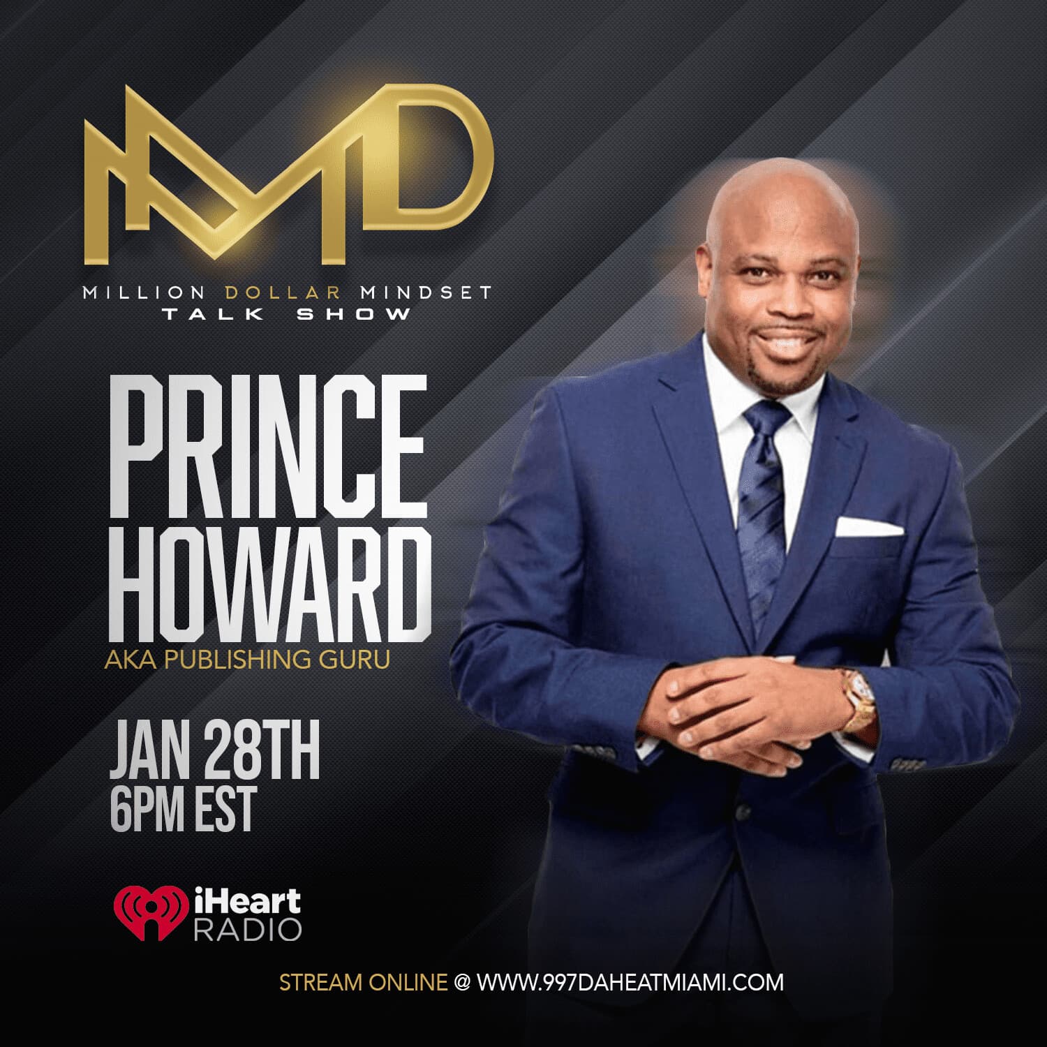 PRINCE HOWARD believes in things no one can see. - Million Dollar Mindset cover