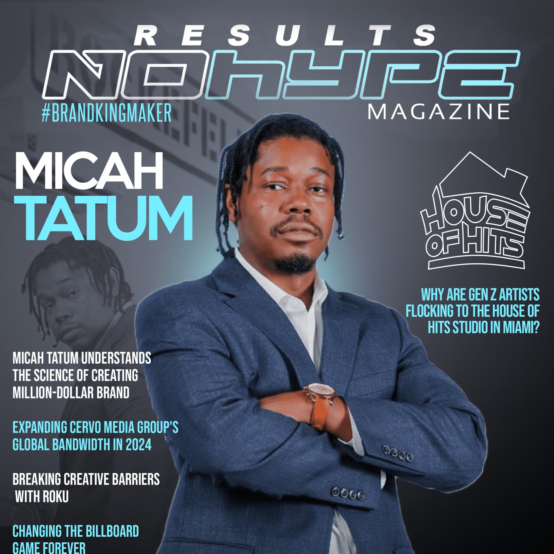 Micah Tatum shares his ambitious plan to build generational wealth through Cervo Media Group. - Million Dollar Mindset cover