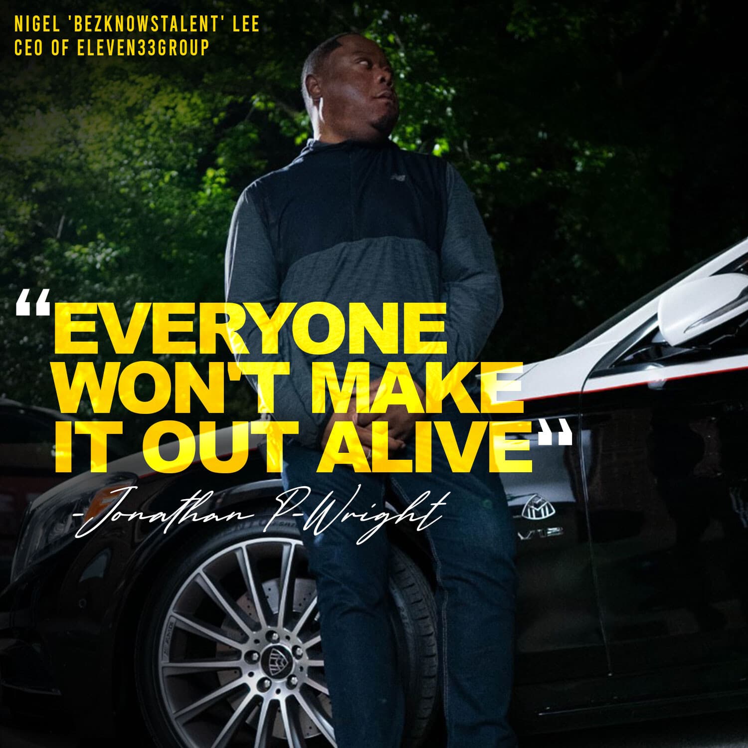 Nigel ’BEZKNOWSTALENT’  Lee prepares for his legacy run in music - Million Dollar Mindset cover
