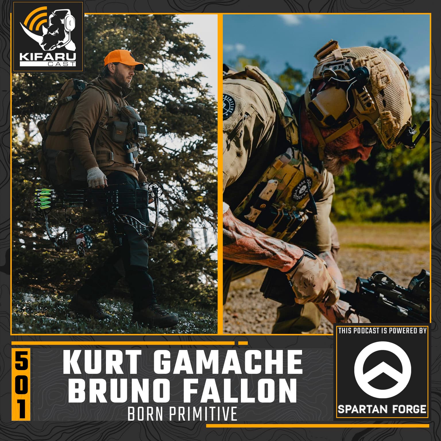 Kurt Gamache & Bruno Fallon | Born Primtive - KIFARUCAST cover