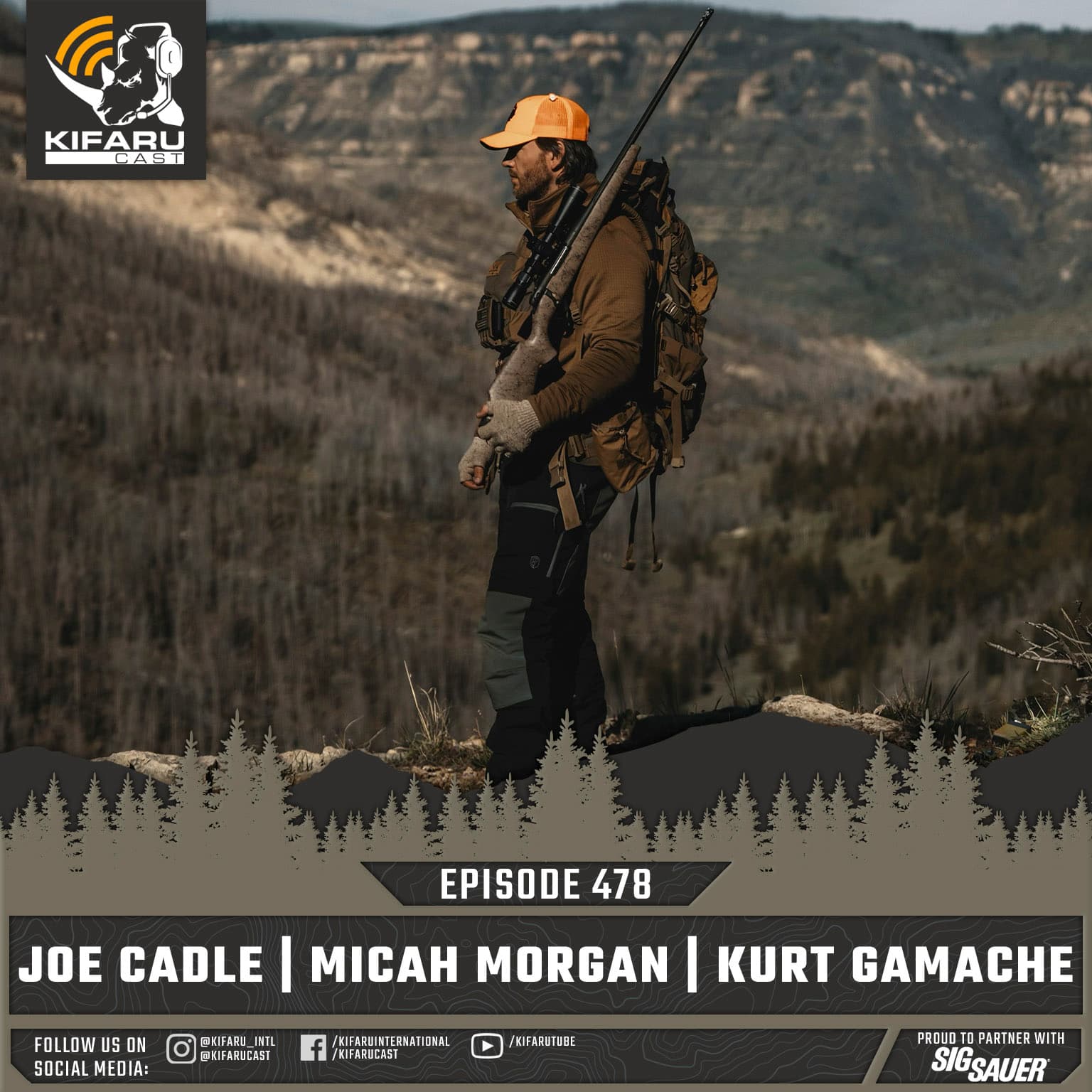 Joe Cadle | Micah Morgan | Kurt Gamache - KIFARUCAST cover