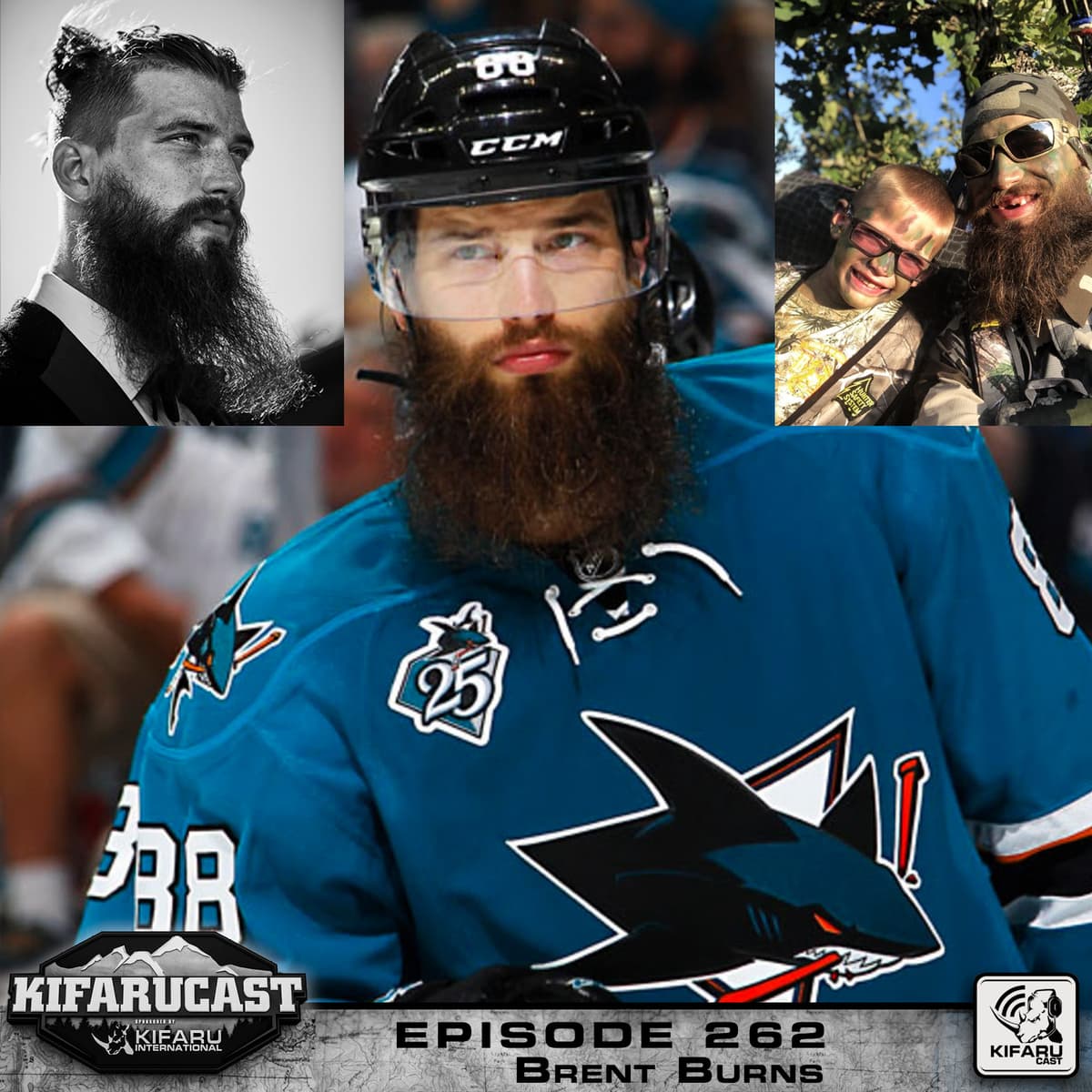 Brent Burns: San Jose Sharks - KIFARUCAST cover