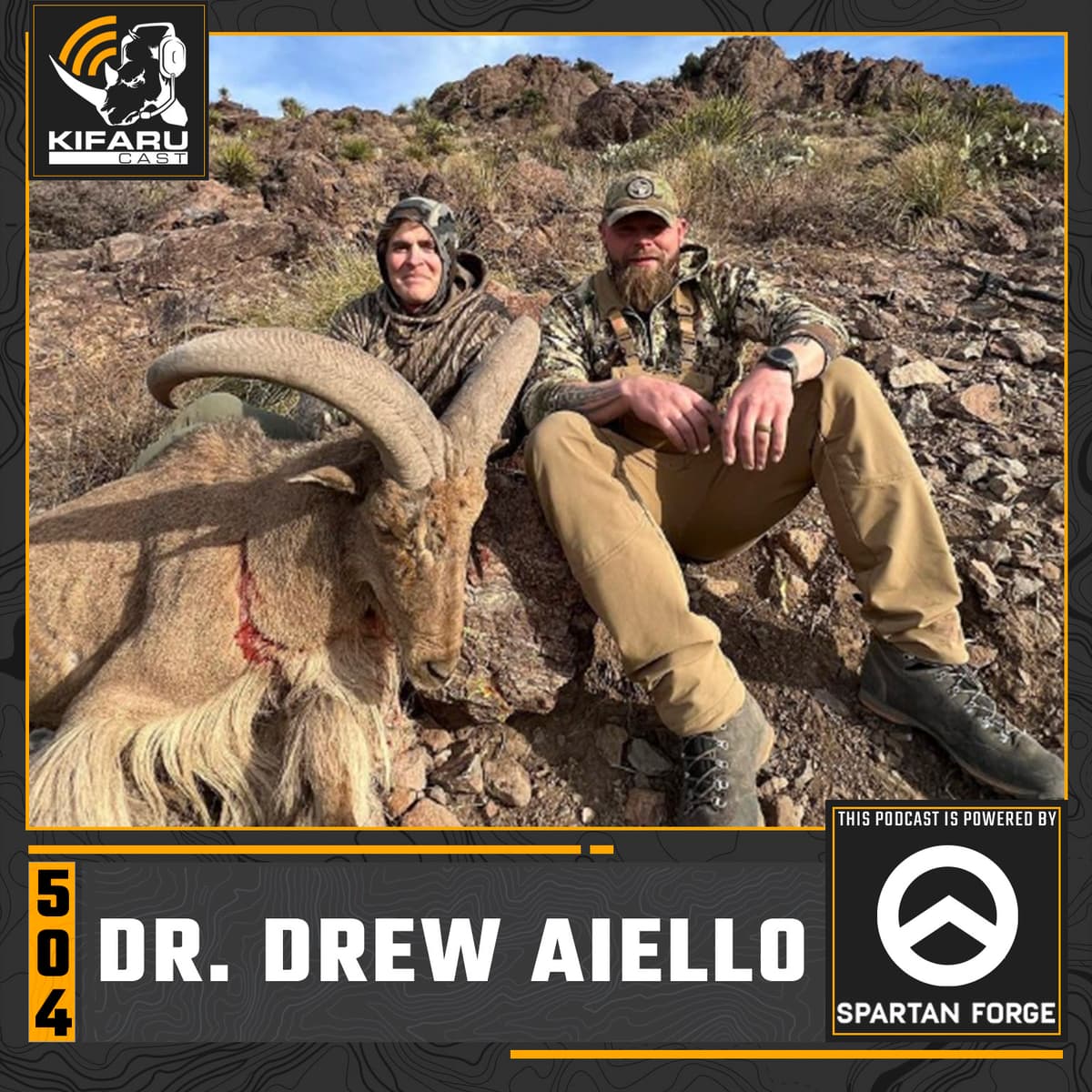 Dr Drew Aiello - KIFARUCAST cover