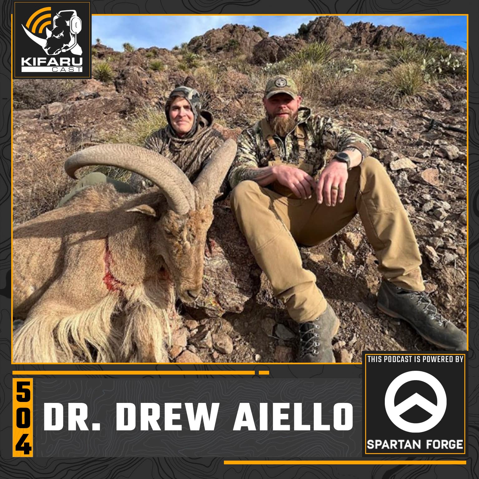 Dr Drew Aiello - KIFARUCAST cover