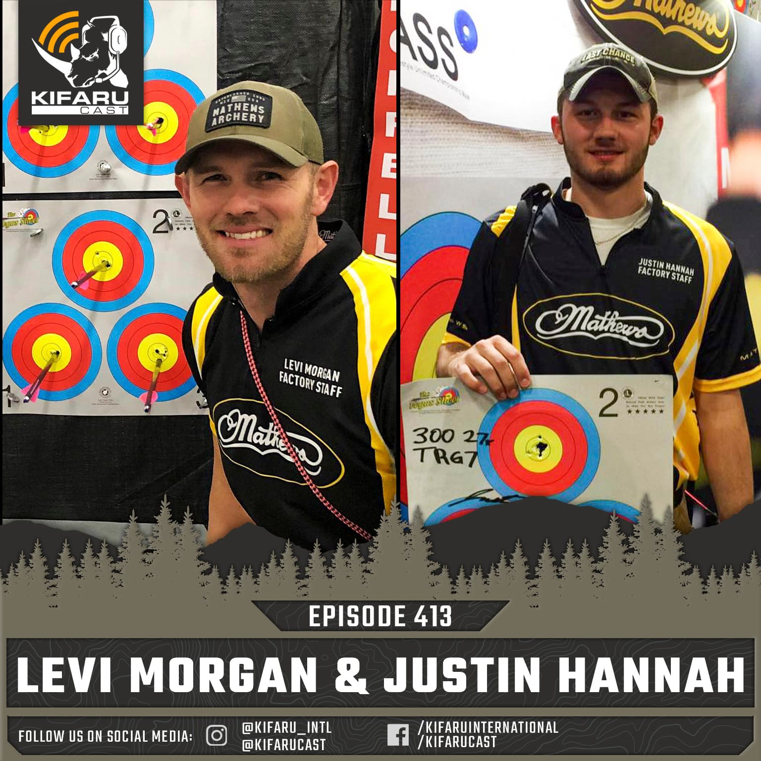Levi Morgan and Justin Hannah - KIFARUCAST cover