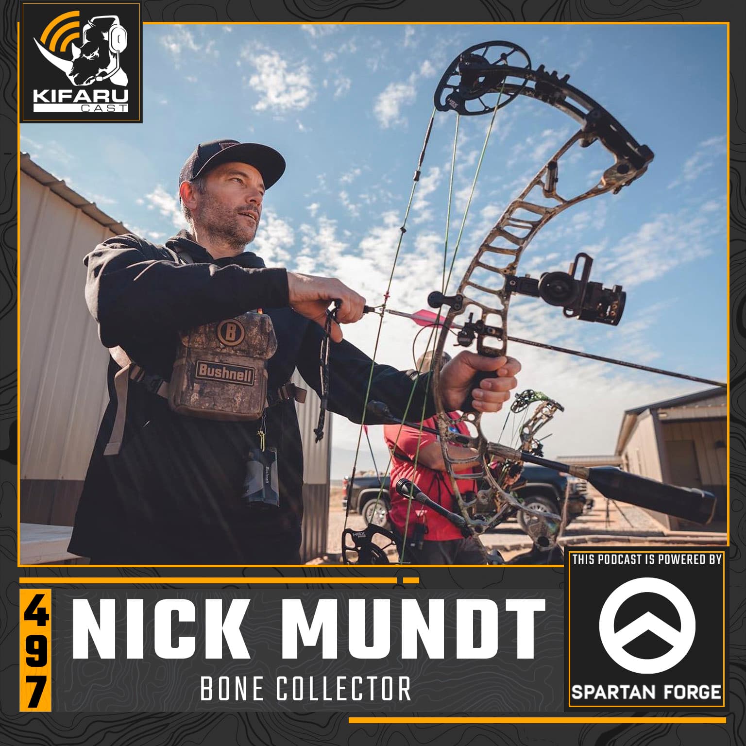 Nick Mundt - Bone Collector - KIFARUCAST cover