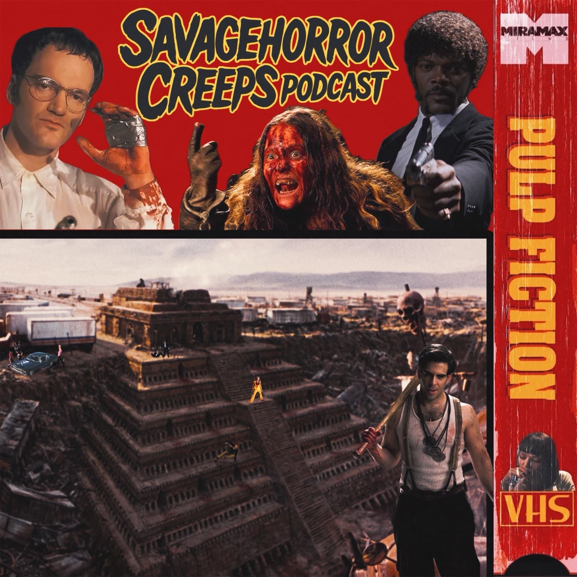 Episode 76: The Quentin Tarantino Rank - Savage Horror Creeps Podcast cover