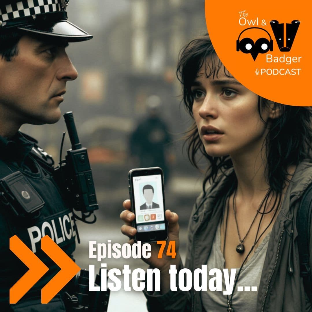 Episode 74 - Digital prison - The Owl and Badger Podcast cover