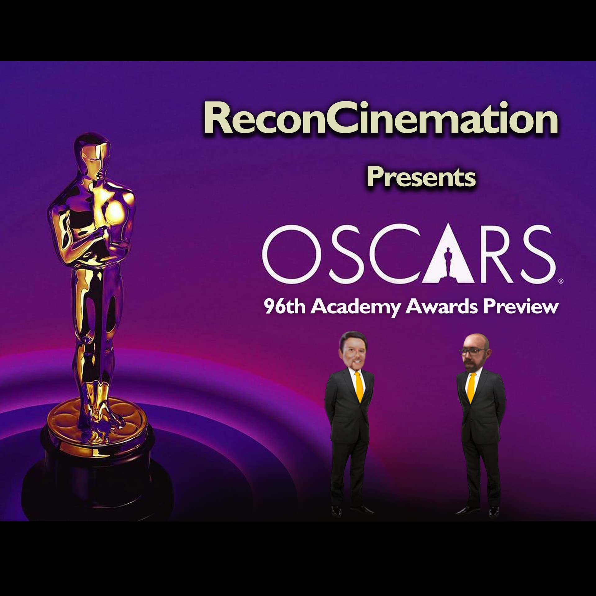 2024 Academy Awards Preview - ReconCinemation cover