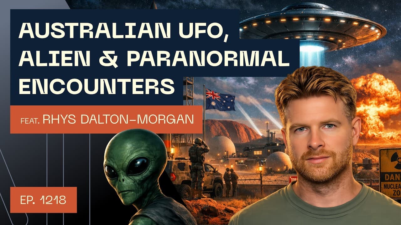 Australian UFO, Alien & Paranormal Encounters - Rhys Dalton-Morgan - Interviews cover
