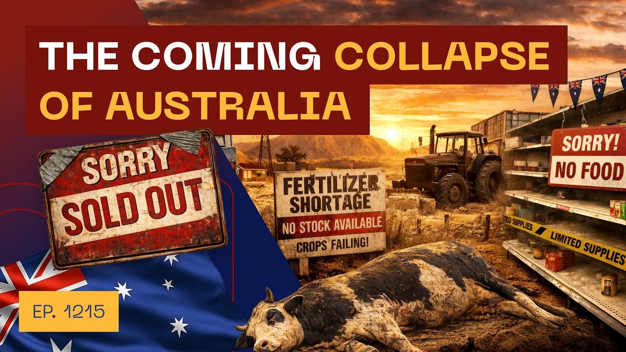 The Coming Collapse Of Australia - Interviews cover