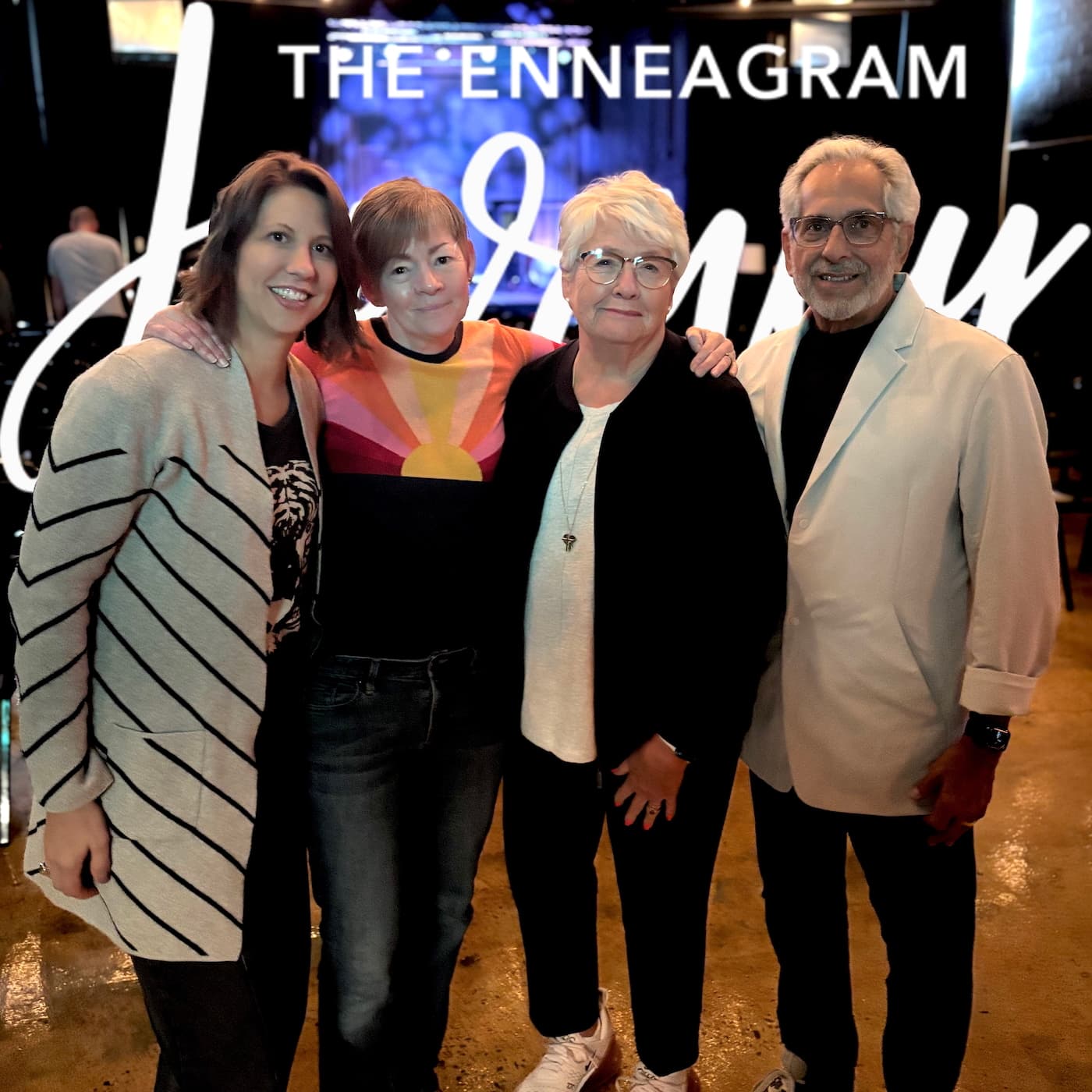 E195: Larissa Miller (4) and Kim Honeycutt (8) - Compassion, Confrontation, Authenticity - The Enneagram Journey cover