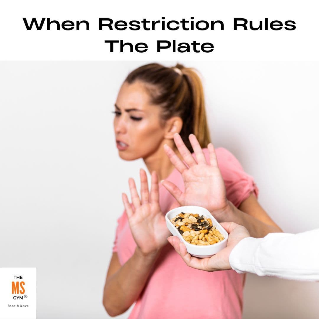 When Restriction Rules The Plate - The MS Gym Podcast cover