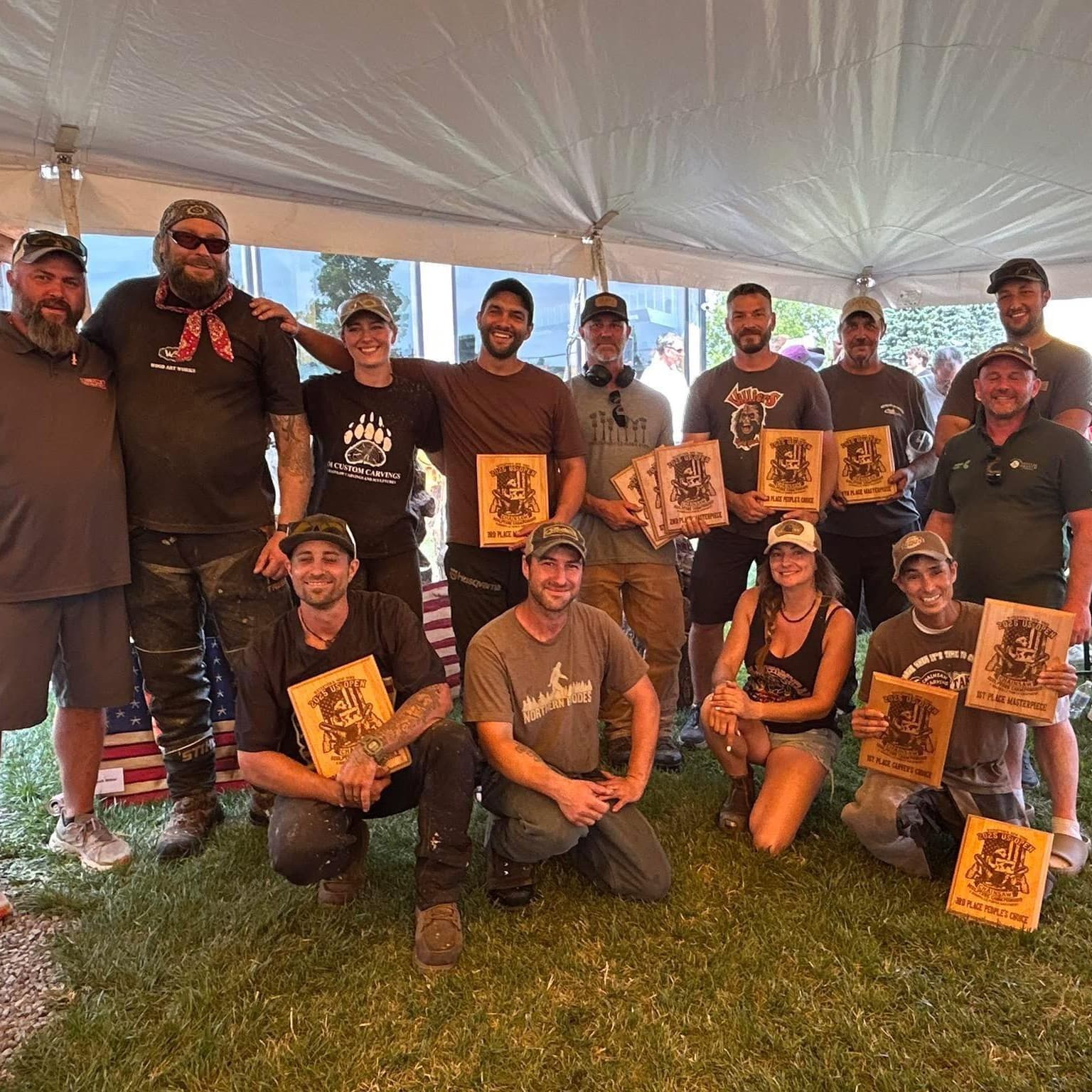 US Open with Jamie Doeren and Scott Simmons - Chainsaw Carving cover