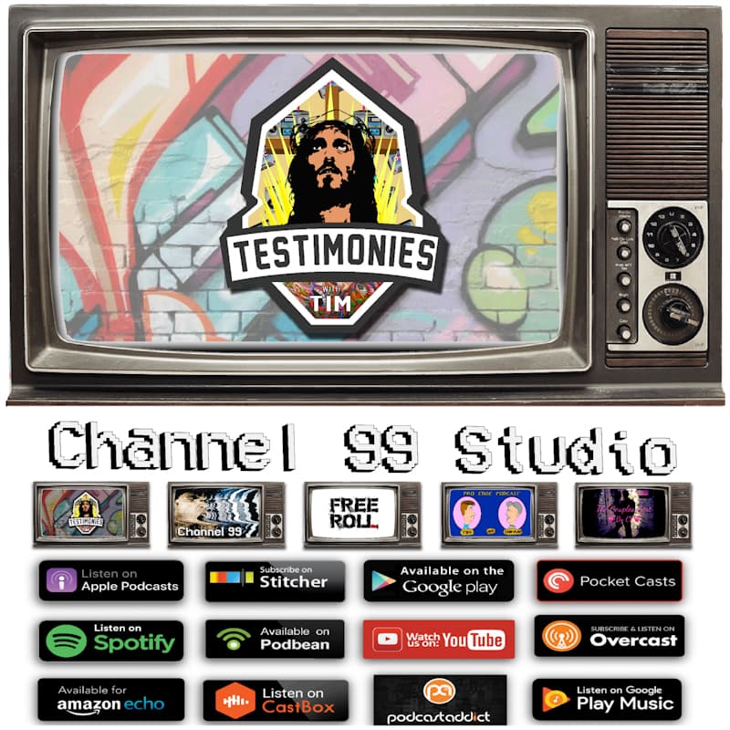 Testimonies with Tim - Pt. 4 of 4 - Marcos and Ayahuasca — Channel 99 cover