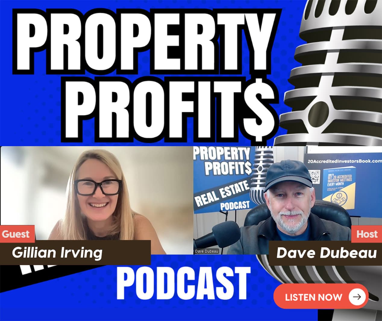 Jillian Irving's US Mortgage Masterclass - Property Profits Real Estate Podcast cover