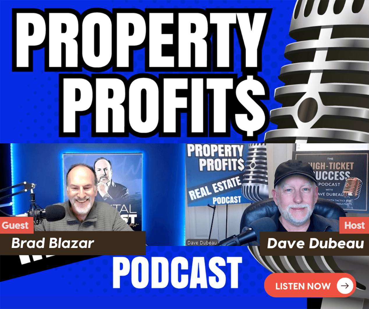 Raising Capital Through RIAs with Brad Blazar - Property Profits Real Estate Podcast cover