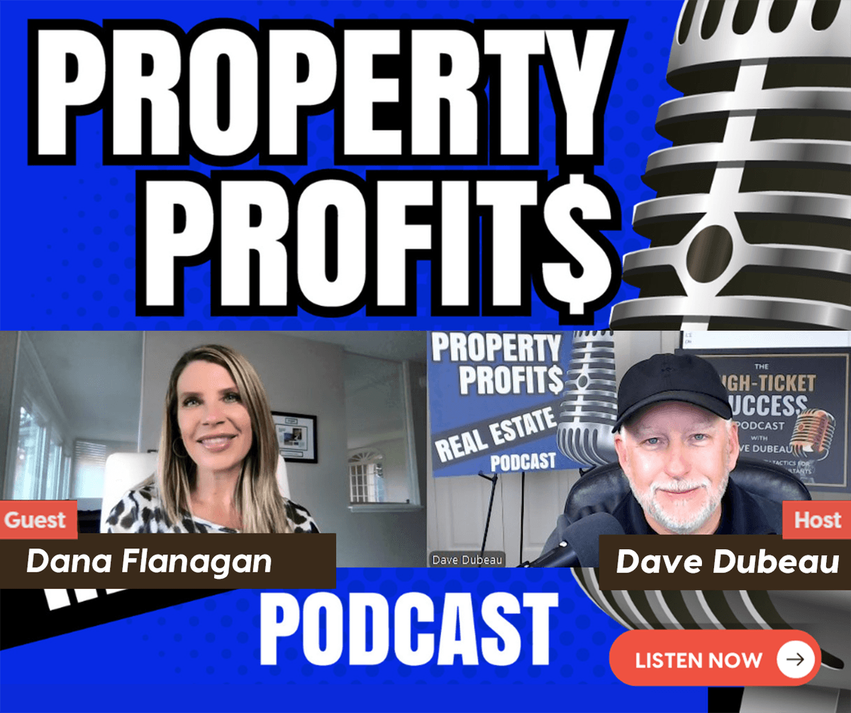 One Post a Day to Grow featuring Dana Flanagan - Property Profits Real Estate Podcast cover
