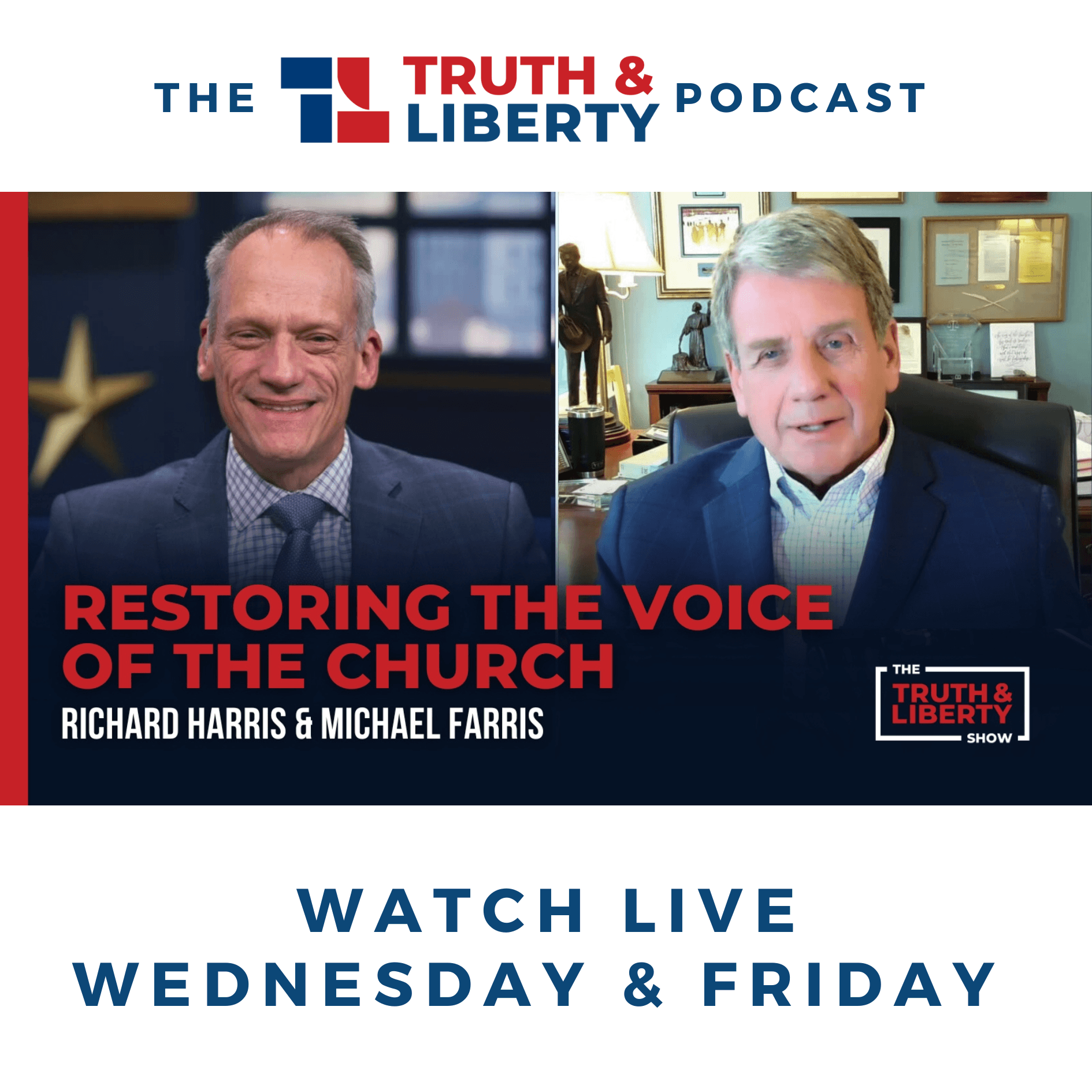 Restoring the Voice of the Church with Michael Farris - Truth & Liberty cover