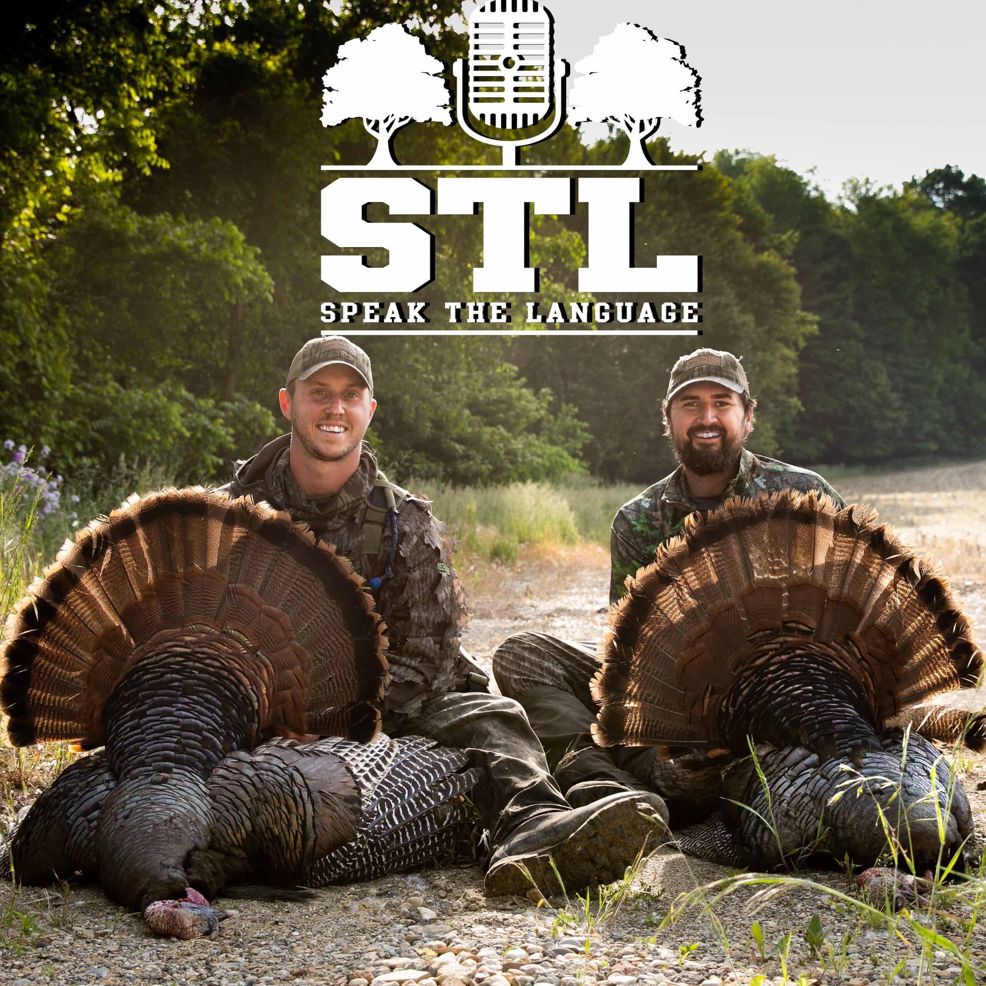 SPECIAL DROP- Turkey Hunting with a Kidney Stone- Stories From The Spring Woods Series - Speak the Language Podcast cover