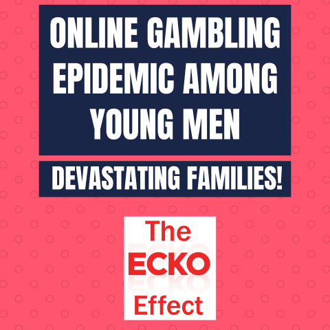 Online gambling epidemic among young men devastating families - Chick2Chick cover
