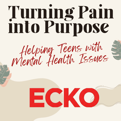 Turning Pain into Purpose; Helping Teens with Mental Health Issues - Chick2Chick cover
