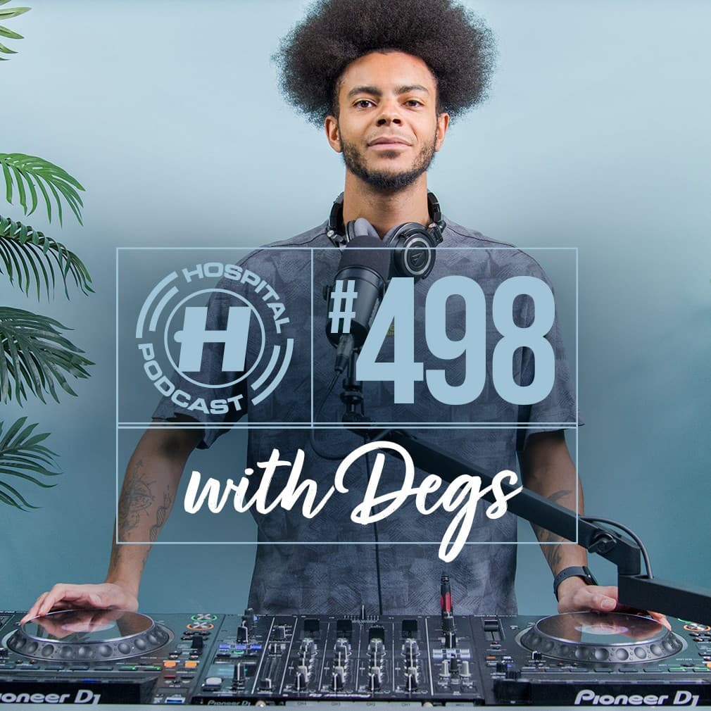 Hospital Podcast with Degs #498 - Hospital Records Podcast cover