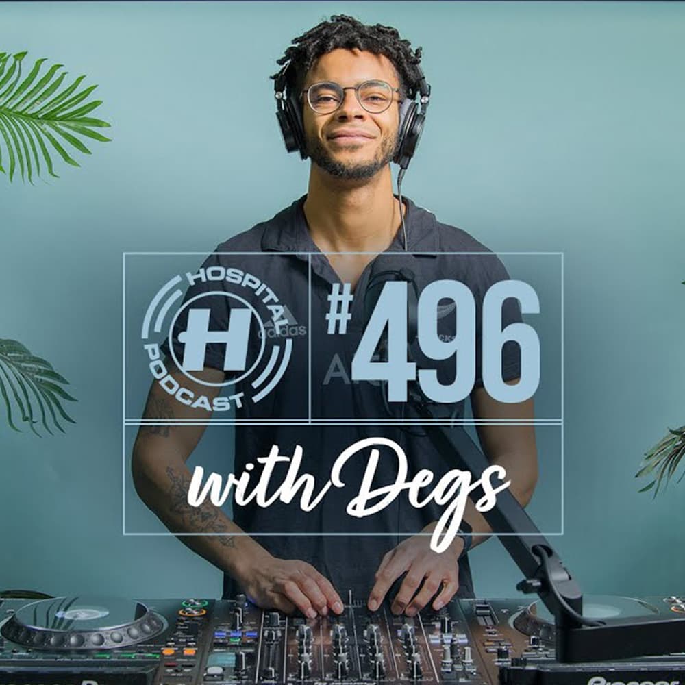 Hospital Podcast with Degs #496 - Hospital Records Podcast cover