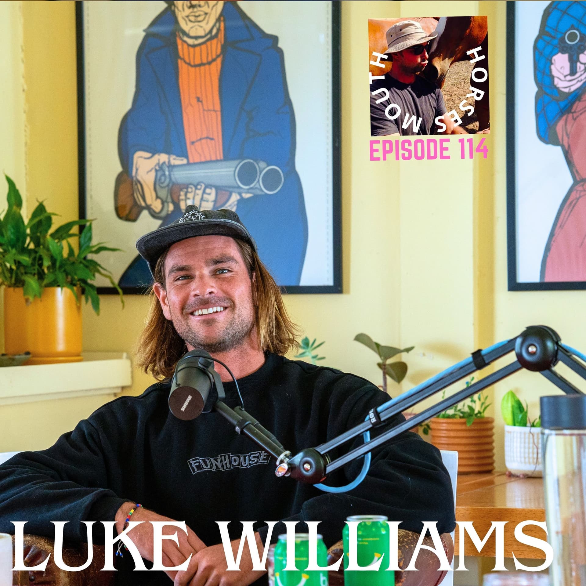 LUKE WILLIAMS - HORSES MOUTH cover