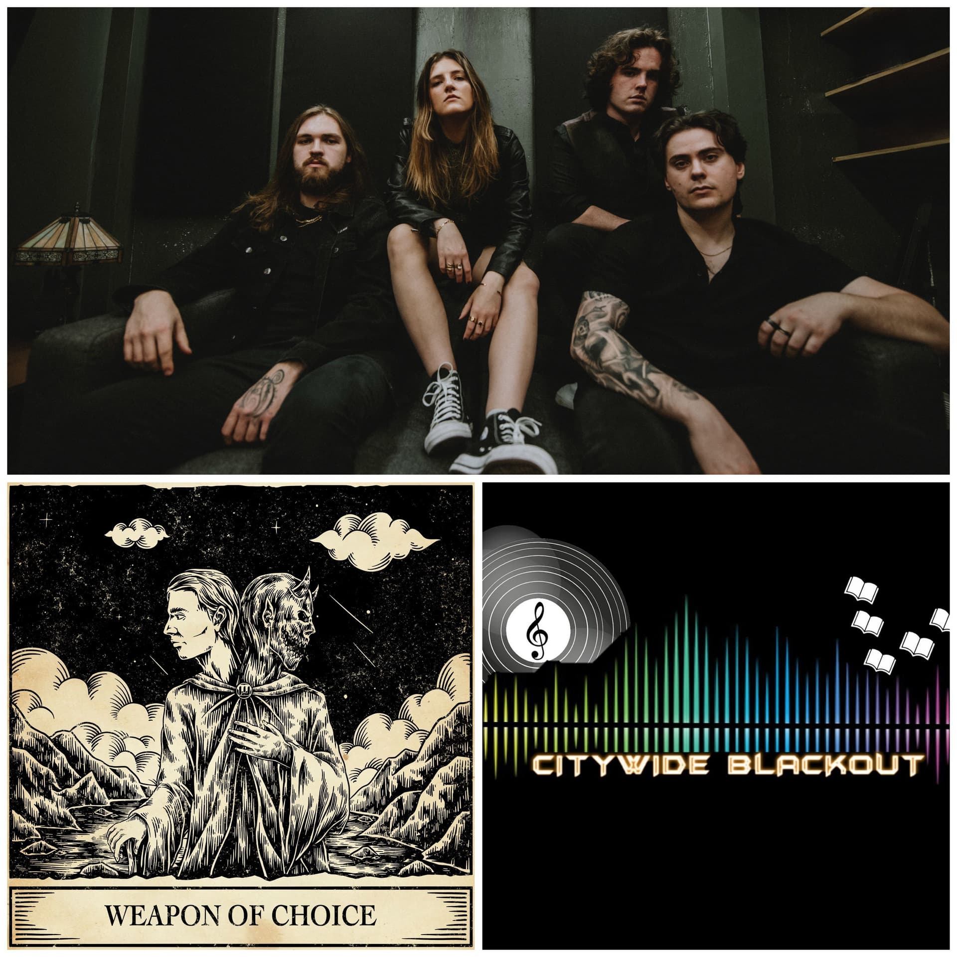 The Space Between strikes hard with “Weapon of Choice” - Citywide Blackout cover