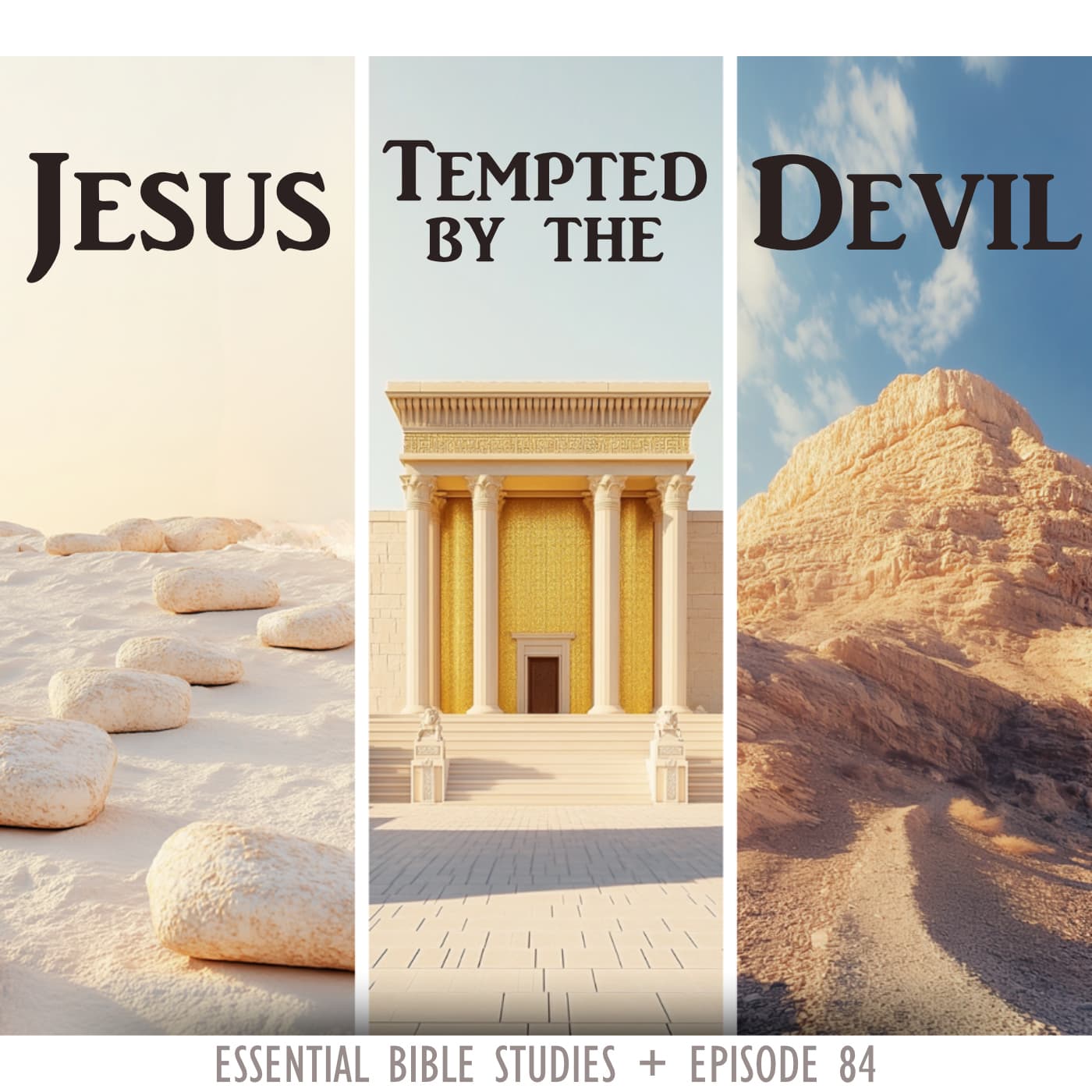 Jesus Tempted by the Devil - Essential Bible Studies cover