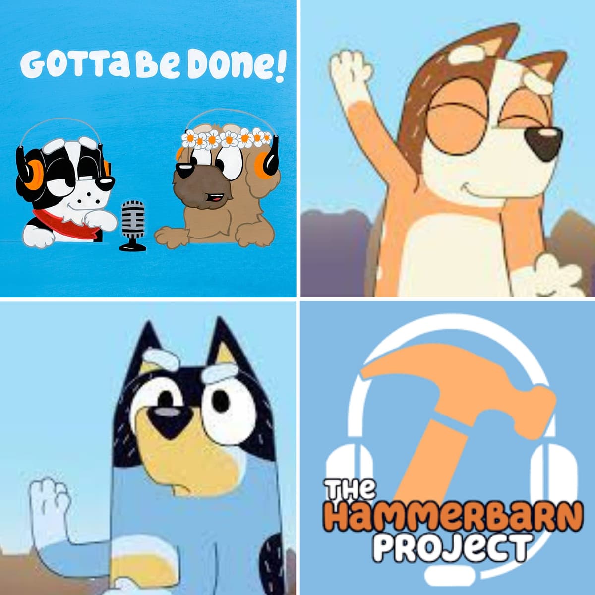 VINTAGE GOTTA BE DONE: (Gotta Be Done x The Hammerbarn Project vs Bluey the Album!) - Gotta Be Done - A Bluey Podcast cover