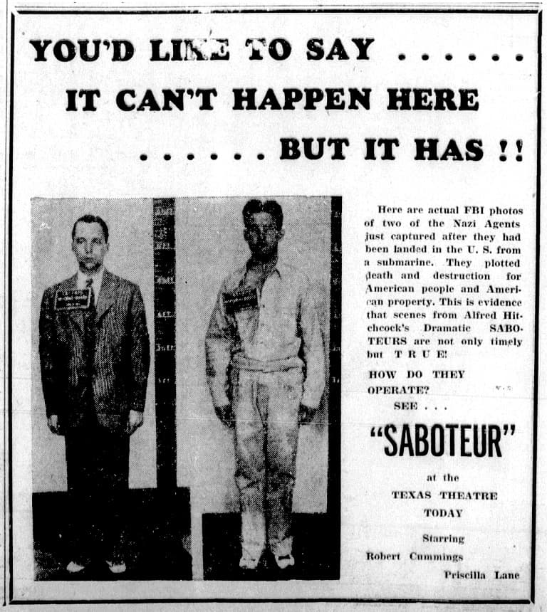 NAZIS IN NYC, Part II: Operation Pastorius Begins - ABC Gotham cover