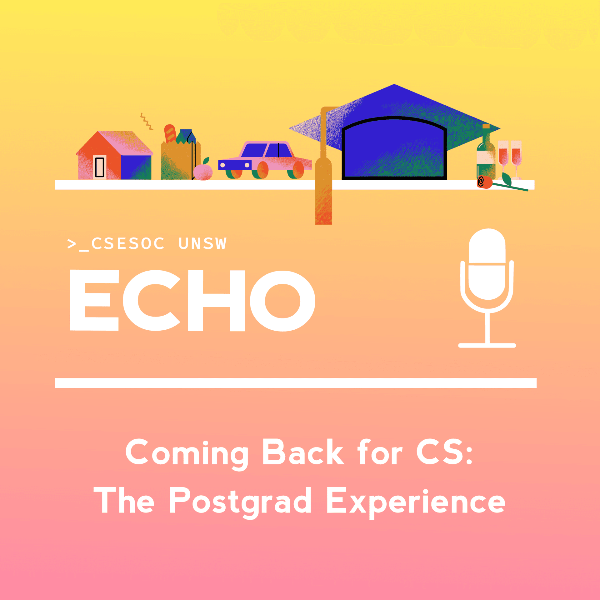 Coming back for CS: The Postgrad Experience - Echo cover