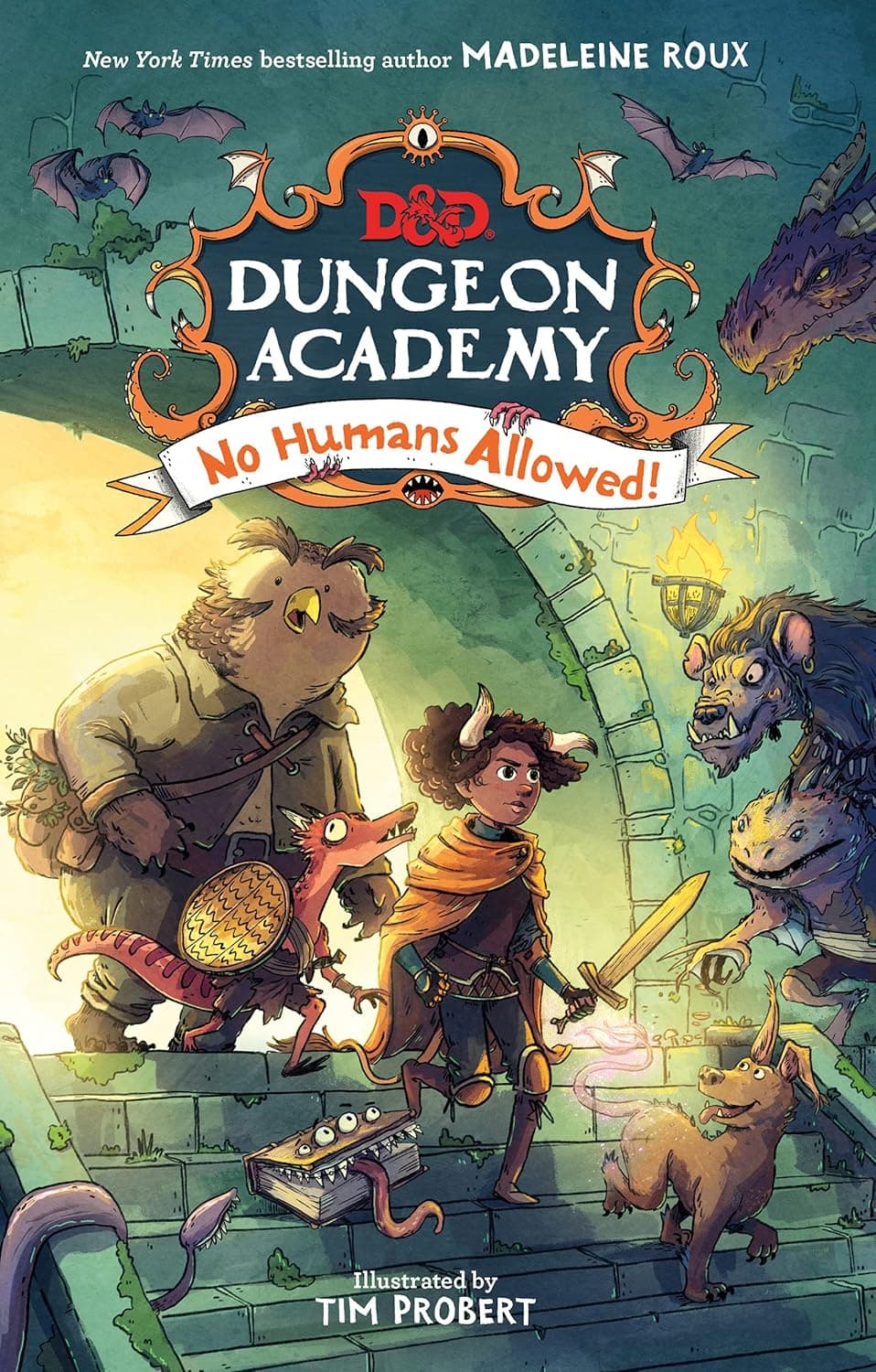 D&D Dungeon Academy: No Humans Allowed! (Tome Book Club) - The Tome Show cover